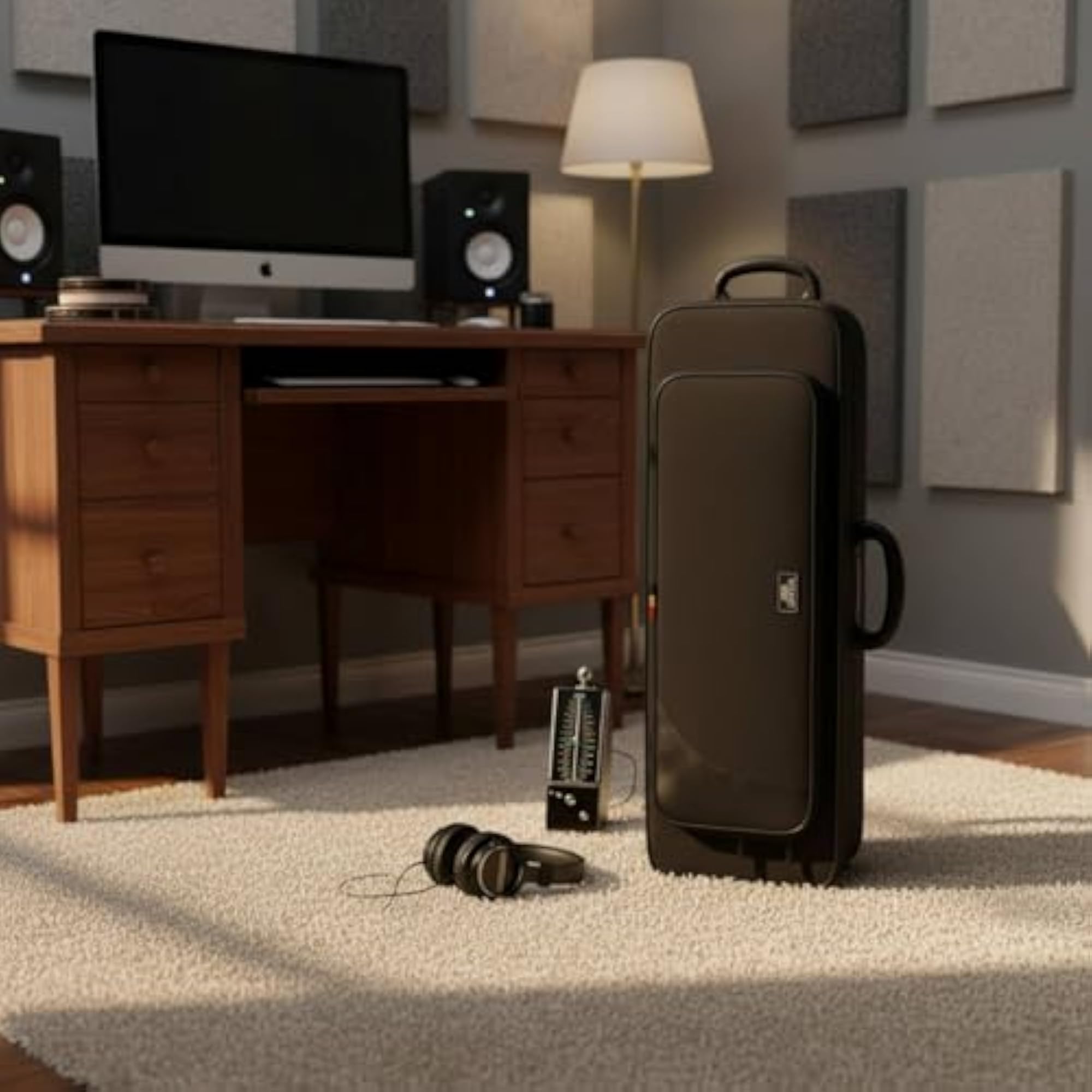 Padded Saxophone Case Bag, Black